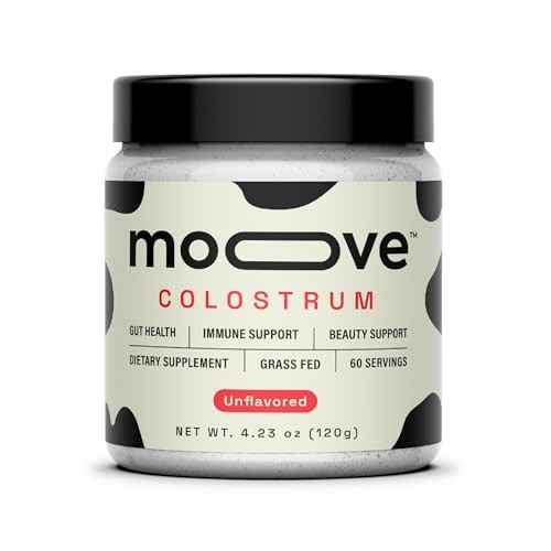 Moove Bovine Colostrum Powder Unflavored 4.23oz