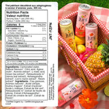 Juni Sparkling Decaffeinated Adaptogenic Tea Yuzu Pineapple, 355 ml