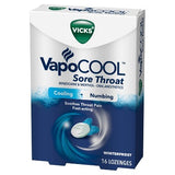 Vicks Sore Throat Lozenges, Cooling Relief