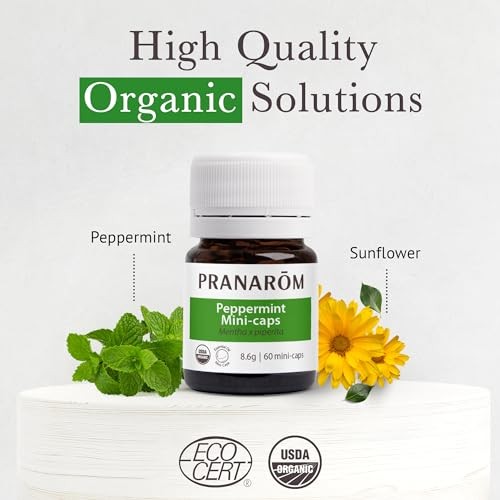 Pranarom Aromaforce Peppermint 60 Mini-Caps