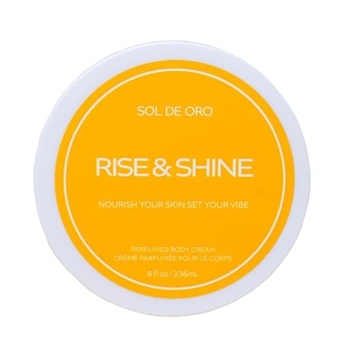 Sol De Oro Rise & Shine Body Cream, 8 Fl Oz