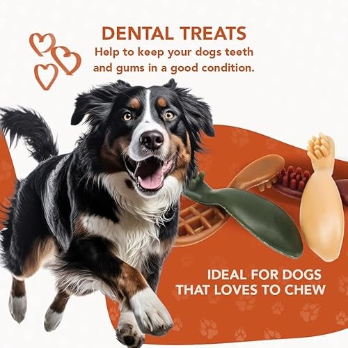 ReThink Pet Premium Dental Toothbrush Treats for Dogs