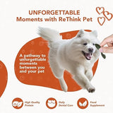 ReThink Pet Premium Dental Toothbrush Treats for Dogs