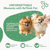 ReThink Pet Premium Dental Mix, All Natural Dog Treats with Dental Toothbrush, Honeycomb.