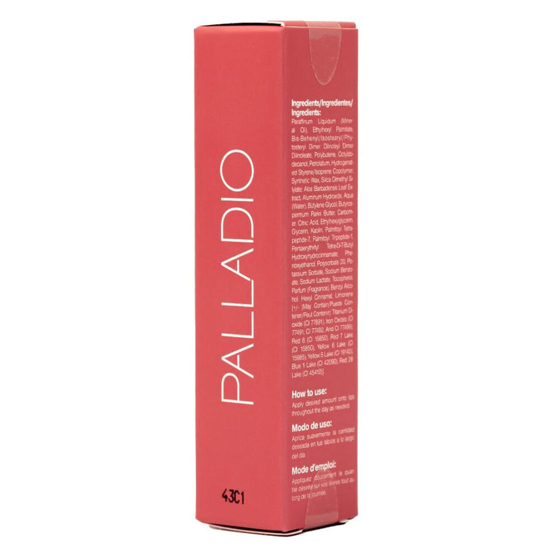 Palladio Butter Balm - Hydrating Lip Balm with Sheer Tint Strawberry Shortcake