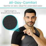 Vive Shoulder Support Brace Small Black SUP2004BLKS