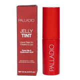 Palladio Jelly Tint, Liquid Stain for Cheeks & Lips Cherry Rose
