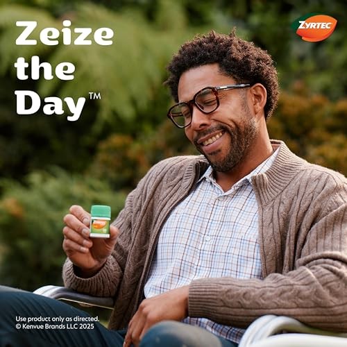 Zyrtec 24 HR Allergy Relief Tablets, 5mg Cetirizine Hcl, 35 CT