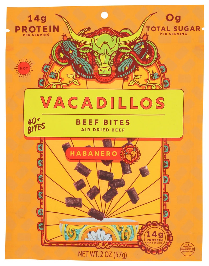 Vacadillos Habanero Bites 8/2 Oz