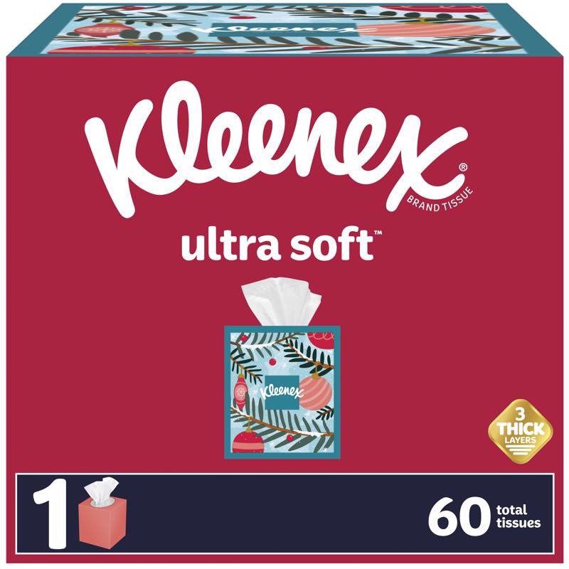 Kleenex Facial Tissue 60 Ct