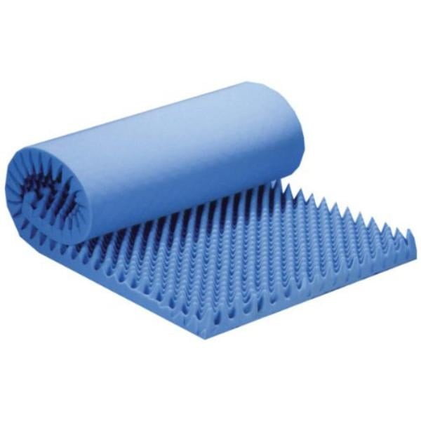 Alex Orthopedic Convoluted Mattress Topper, 33 x 72 x 3 in