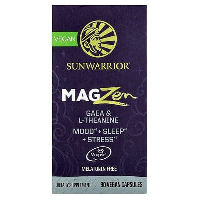 Sunwarrior Magzen Vitamin 90 Vegan Capsules