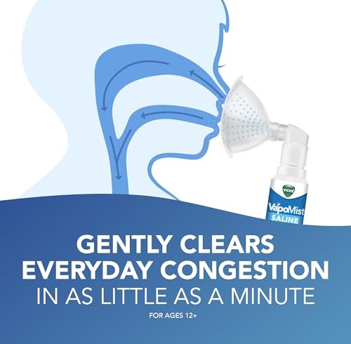 Vicks VapoMist Starter Kit Spray - Saline - 1.7oz