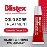 Blistex Cold Sore and Fever Blister Treatment Cream Docosanol - 0.07oz