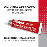 Blistex Cold Sore and Fever Blister Treatment Cream Docosanol - 0.07oz