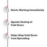 Blistex Cold Sore and Fever Blister Treatment Cream Docosanol - 0.07oz