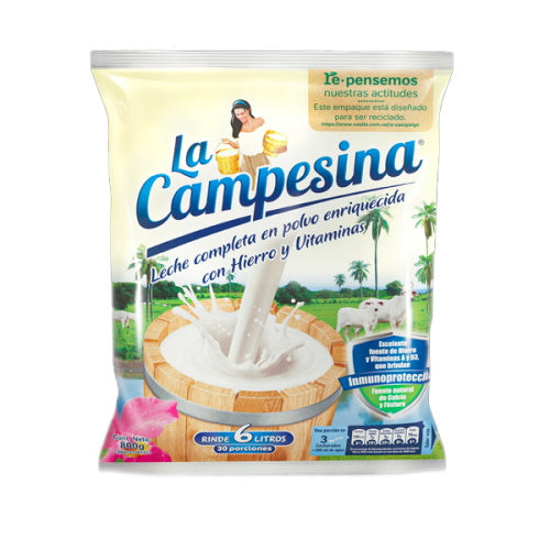 La Campesina Leche en Polvo 800 g