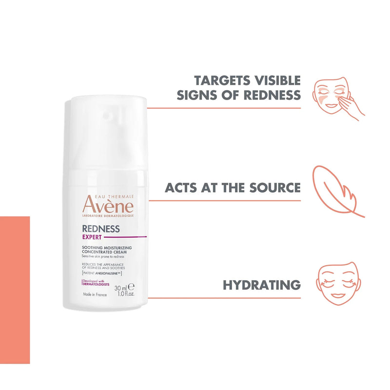 Avene Redness Expert Soothing Moisturizing Cream 1 oz
