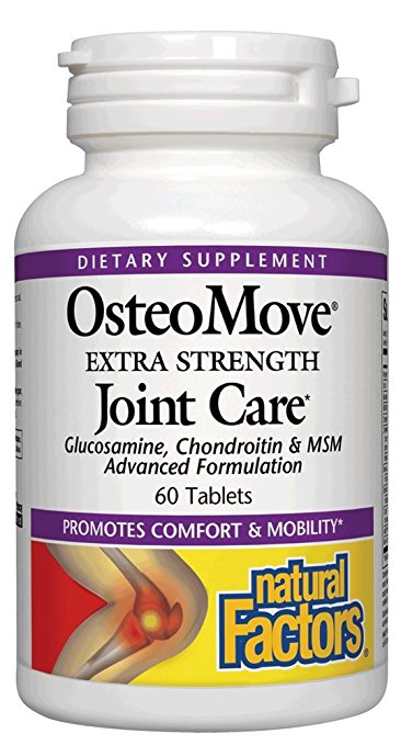 Natural Factors OsteoMove Extra Strength Joint Care, 60 Tablets