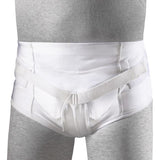 FLA Orthopedics Soft Form Hernia Brief, White, Large