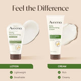 Aveeno Daily Moisturizing Cream for Normal to Dry Sensitive Skin, 7.5 oz