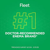 Fleet Mini Enema Bisacodyl Stimulant Laxative, Travel Size, 1.25 fl oz