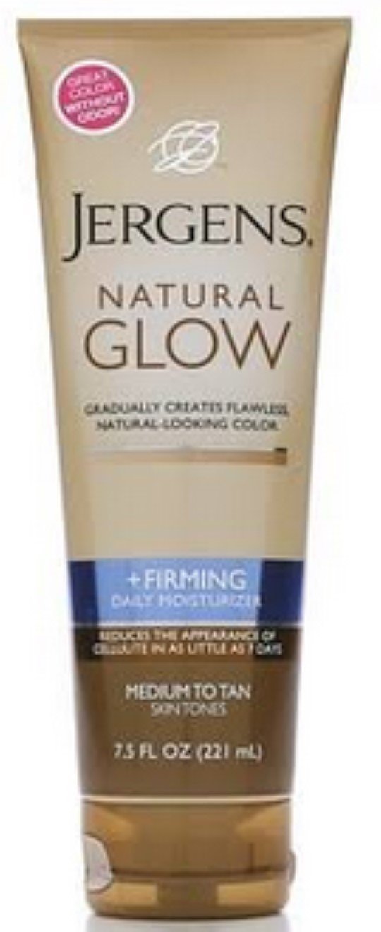 Jergens Natural Glow Firming Daily Moisturizer, Medium/Tan, 7.5 fl oz
