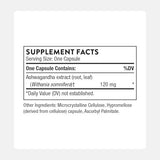 Thorne Ashwagandha Shoden 120 mg 30 Capsules