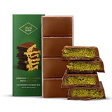 Rah Dubai Chocolate Bar Pistachio Gourmet Chocolate Bar 3.5oz