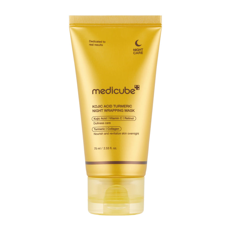 Medicube Kojic Acid Turmeric Night Wrapping Face Mask, 2.53 fl oz