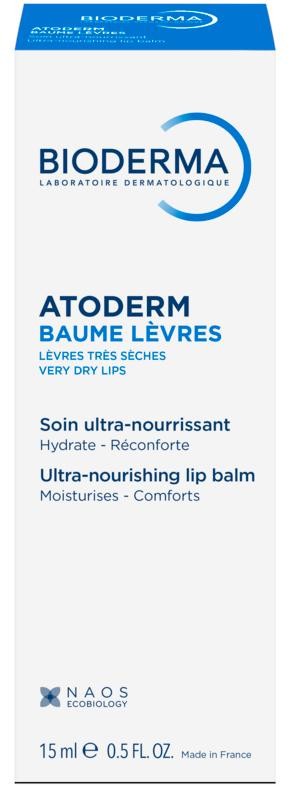 Bioderma Atoderm Lip Balm, 0.5 oz