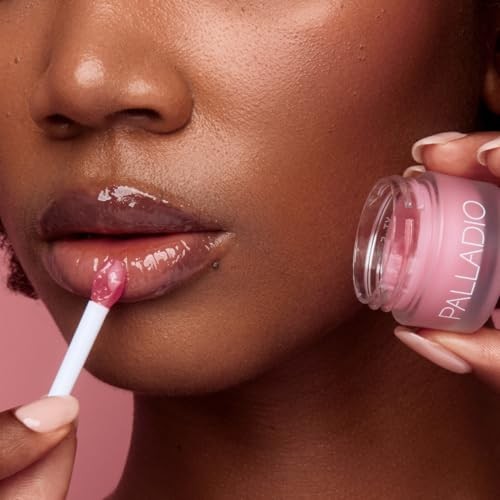 Palladio Lip Mask Intense Moisturizer Infused with Shea Butter and Sweet Cherry