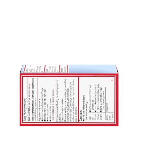 Tylenol Extra Strength Acetaminophen Liquid Gels, 18 ct