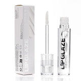 Palladio Lip Glaze Serum, Hydrating Lip Gloss with Peptides & Hyaluronic Acid Crystal Ice