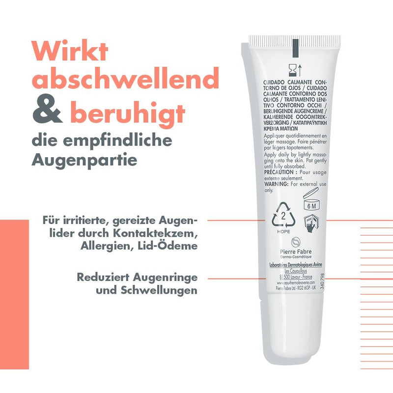 Avène Soothing Eye Contour Cream, 15 ml