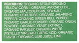 Zack'S Mighty Organic Avocado Oil Tortilla Chips - Jalapeño Lime, 7.5 Oz