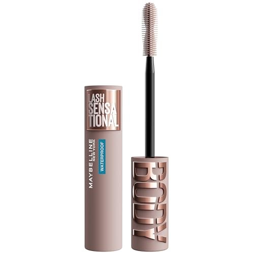 Maybelline Lash Sensational Body Mascara, Very Black, Waterproof, 0.24 fl oz