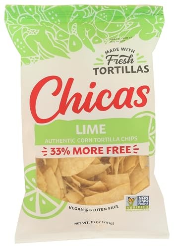 Chicas 10 Oz Lime Tortilla Chips