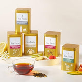Tea Forte Apricot Amaretto Premium Loose Leaf Caffeine-Free Herbal Tea Blend Canister, Makes 35-50 Cups