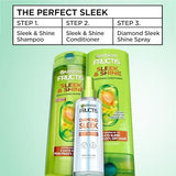 Garnier Fructis Diamond Sleek Hair Shine Spray, Frizz Control and Heat Protectant 4.6 Fl Oz