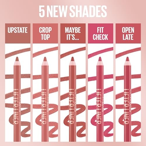 Maybelline Lifter Liner Lip Liner with Hyaluronic Acid, Upstate, 0.04 oz