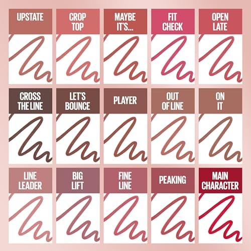 Maybelline Lifter Liner Lip Liner with Hyaluronic Acid, Upstate, 0.04 oz