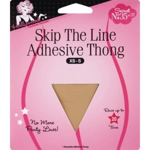 Hollywood Fashion Secrets Adhesive Thong Panties  (Women S)