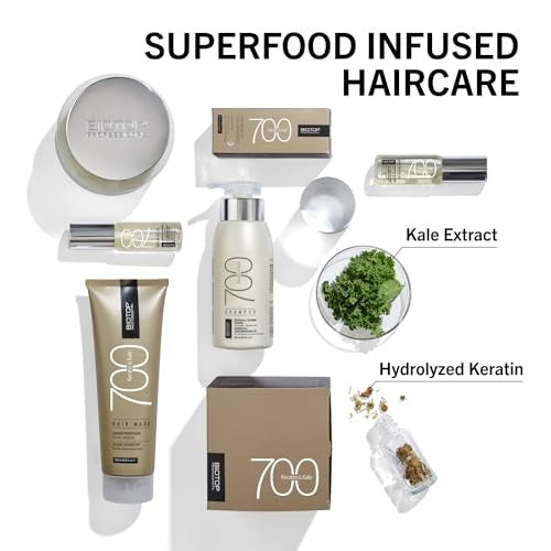 Biotop Professional 700 Keratin + Kale Hair Conditioner - Made with Vitamin E to Soften & Strengthen Strands - Nourishing + Moisturizing Conditioner
