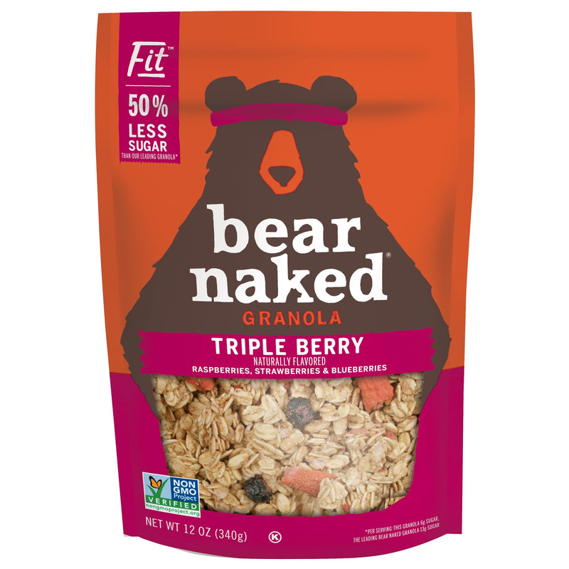 Bear Naked Triple Berry Crunch Granola Cereal 12 Oz