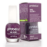Probelle Nail Glow + Nail Strengthener and Hardener with Sheer Jelly Tint, Hard to Resist Ultra Glowy Nail Shine