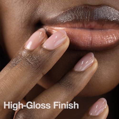 Probelle Nail Glow + Nail Strengthener and Hardener with Sheer Jelly Tint, Hard to Resist Ultra Glowy Nail Shine