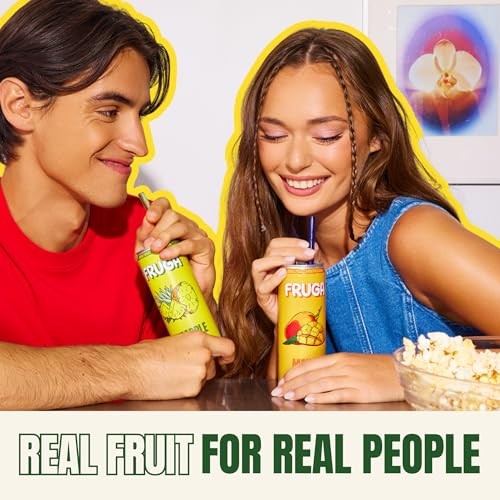 Fruga Passion Fruit Sparkling Prebiotic Soda 12 fl oz