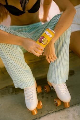Fruga Passion Fruit Sparkling Prebiotic Soda 12 fl oz