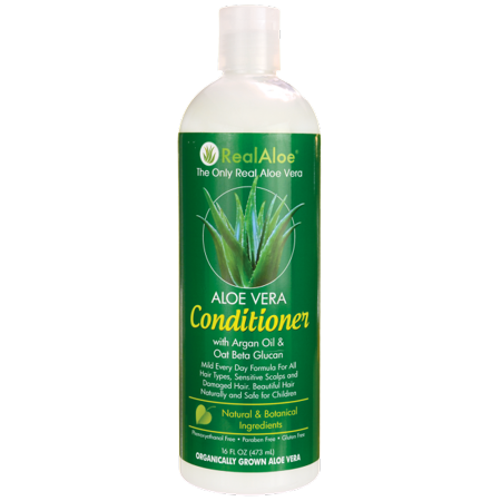 Real Aloe Aloe Vera Conditioner, 16 fl oz